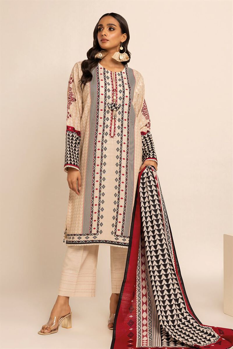 Embroidered | Khaddar | Fabrics 3 Piece | null