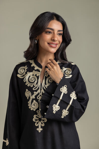 Embroidered | Heavy Textured Cotton | Kurta | AED 250.00