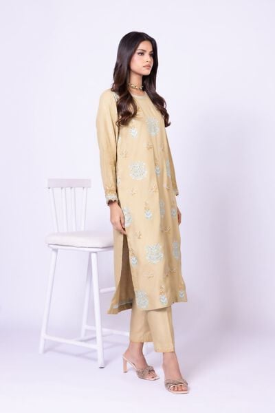 Embroidered | Raw Silk | Pants | AED 30.00