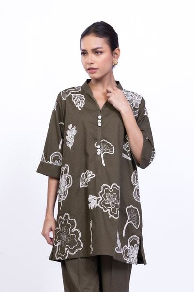 Embroidered | Cotton Dobby | Kurta | AED 140.00
