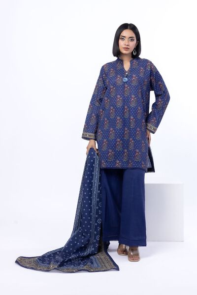 Printed | Textured Cotton | Fabrics 3 Piece | AED 120.00
