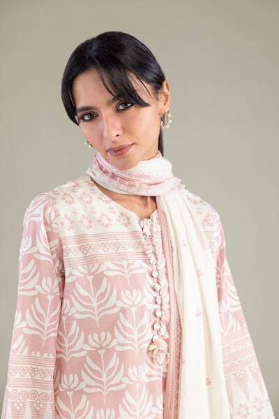 Lawn | Floral Lawn Dupatta | AED 130.00