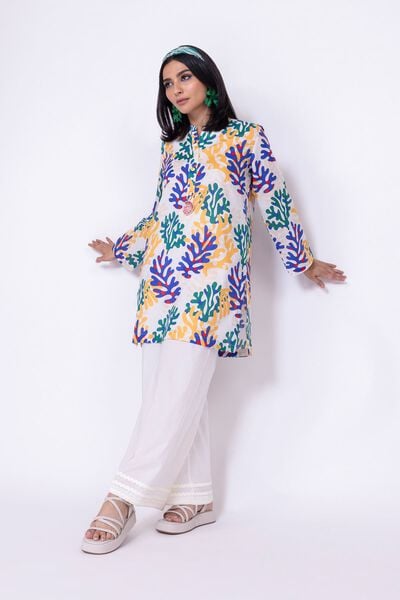 Printed | Cambric | Kurta | AED 40.00