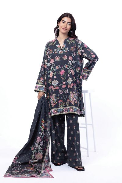 Printed | Karandi | Fabrics 3 Piece | AED 48.00