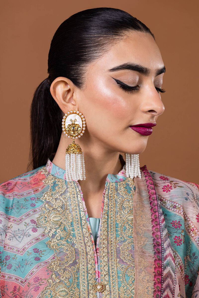 Embroidered | Polyester Organza | Fabrics 3 Piece | null