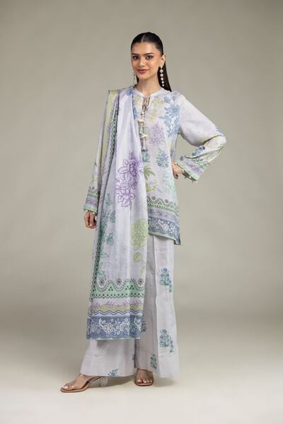 Embroidered | Raw Silk | Floral Silk Kurta | AED 54.00