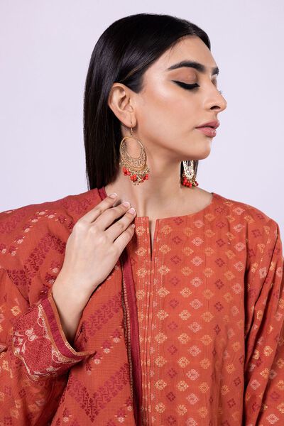 Fabrics 3 Piece, ORANGE, hi-res