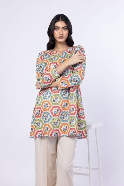 Printed | Cambric | Kurta | AED 80.00