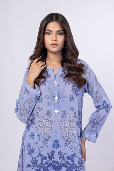 Printed | Swiss Voile | Kurta | AED 200.00