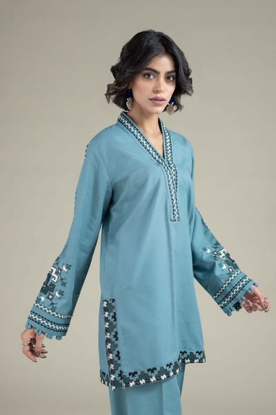 Embroidered | Khaddar | Kurta | AED 140.00