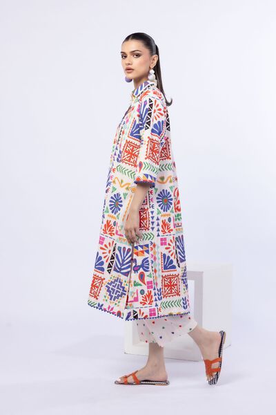 Printed | Ripple Crinkle | Pants | AED 72.00