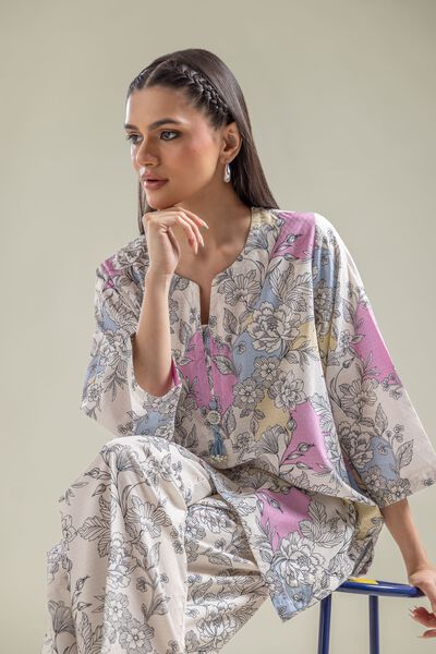 Printed | Cotton Dobby | Short Cotton Kurta | AED 100.00