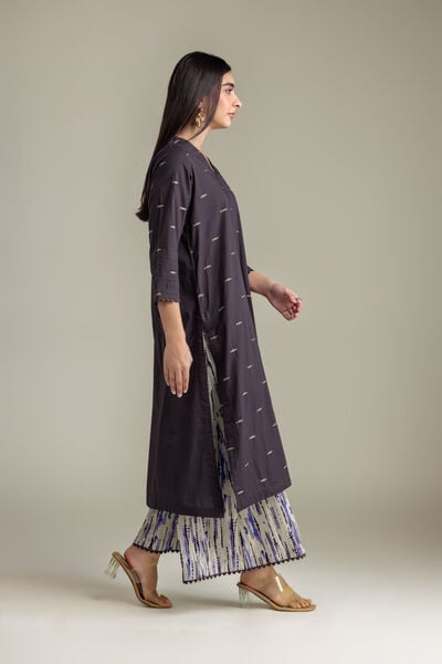 Embroidered | Cambric | White Cambric Pants | AED 130.00