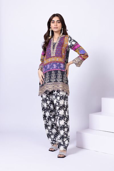 Embroidered | Russian Raw Silk | Shalwar | AED 120.00