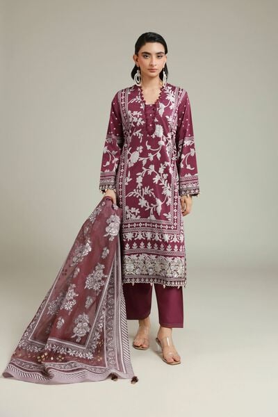 Embroidered | Cambric | Fabrics 3 Piece | AED 230.00