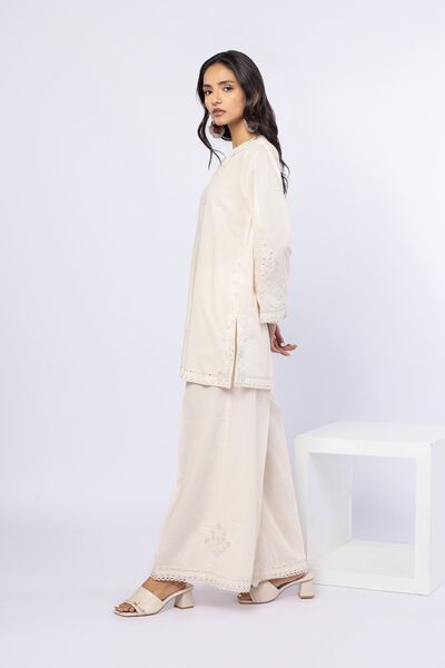 Embroidered | Cotton Dobby | Pants | AED 100.00