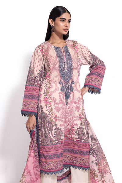 Lawn | Embroidered | Fabrics 3 Piece | AED 120.00