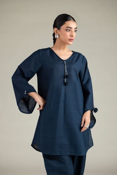 Dyed | Textured Cotton | Kurta | AED 150.00