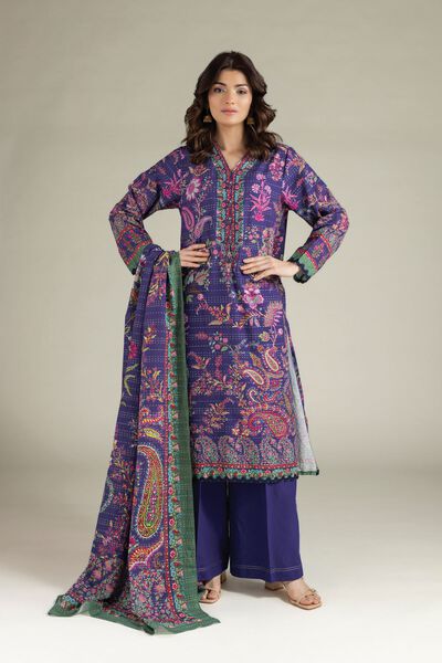Printed | Mesuri Dobby | Fabrics 3 Piece | AED 180.00