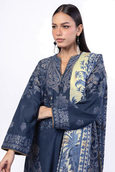 Dyed | Jacquard | Tailored 3 Piece | AED 280.00