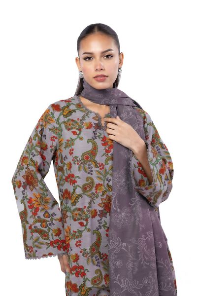 Printed |Khaddar | Fabrics 3 Piece | AED 120.00