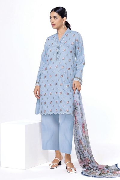 Embroidered | Dobby | Fabrics 3 Piece | AED 120.00