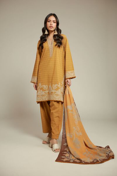 Embroidered | Dobby | Fabrics 3 Piece | AED 115.00