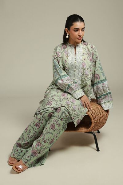 Embroidered | Textured Lawn | 2-Piece Tailored Set | AED 200.00