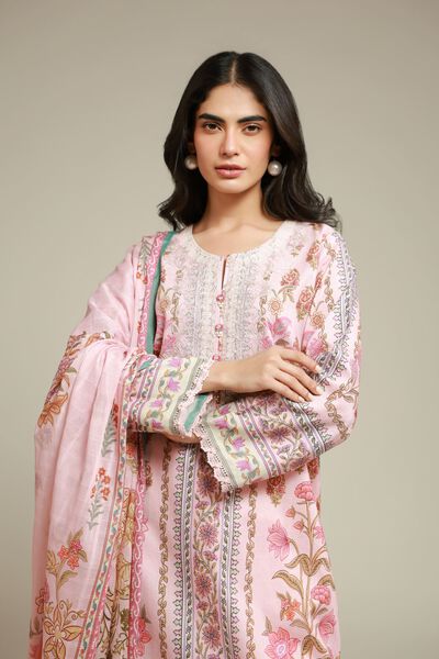 Embroidered | Textured Lawn | Fabrics 3 Piece | AED 180.00