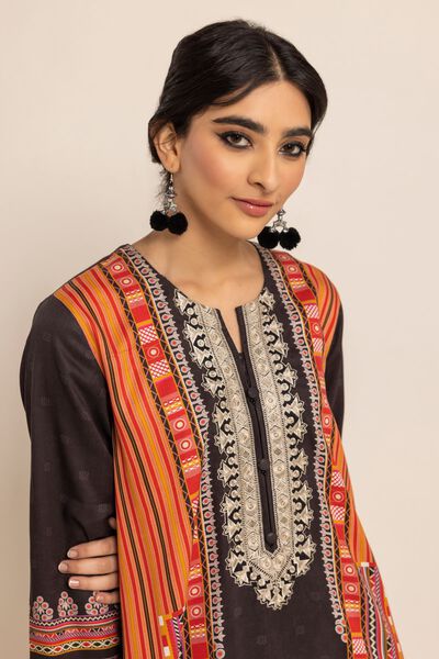Kurta, BLACK, hi-res