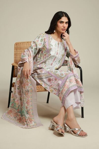 Embroidered | Textured Lawn | 3-Piece Tailored Lawn | AED 250.00