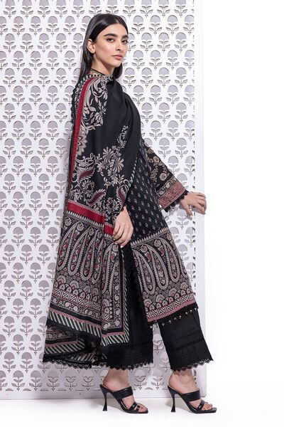 Lawn | Embroidered | Fabrics 3 Piece | AED 120.00