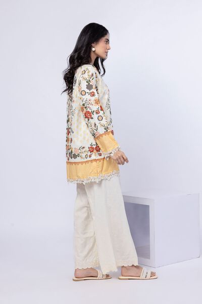 Embroidered | Cambric | Pants | AED 88.00