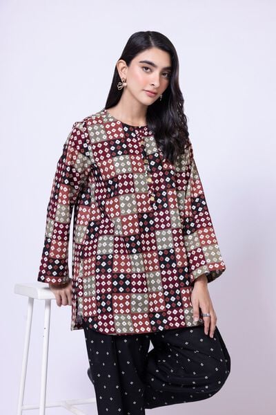 Printed | Khaddar | Kurta | AED 100.00