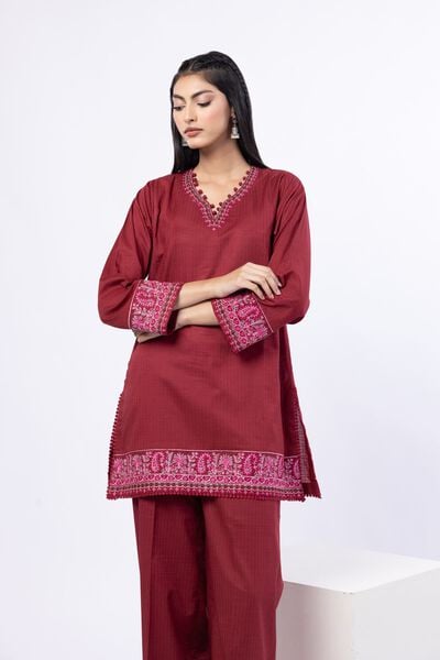 Embroidered | Cotton Dobby | Kurta | AED 140.00