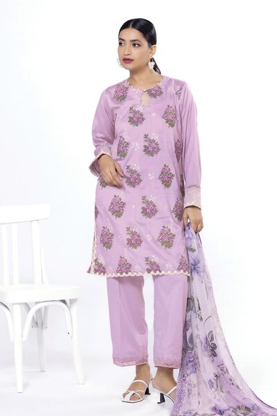 Embroidered | Dobby | Fabrics 3 Piece | AED 140.00