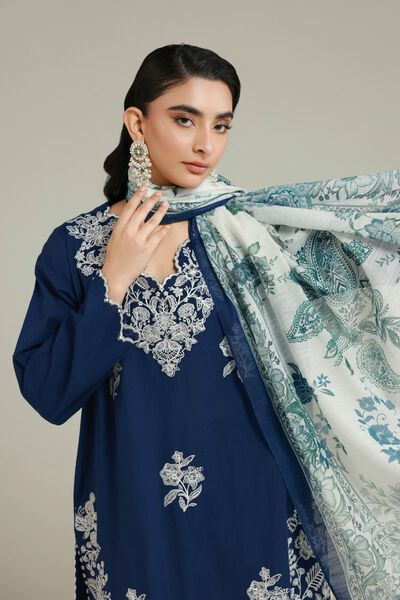 Embroidered | Cambric | Fabrics 3 Piece | AED 230.00