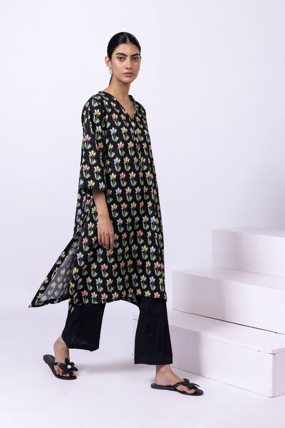Dyed | Ripple Crinkle | Pants | AED 36.00
