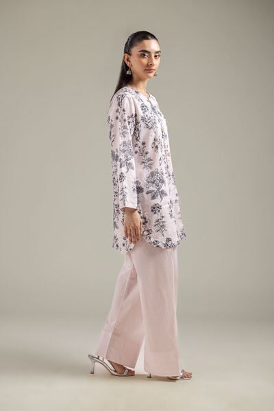 Embroidered | Cotton Dobby | Pink Cotton Shalwar | AED 100.00