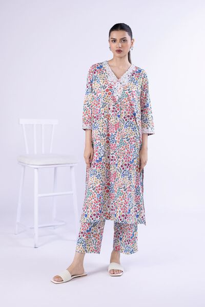 Printed | Cambric | Pants | AED 48.00
