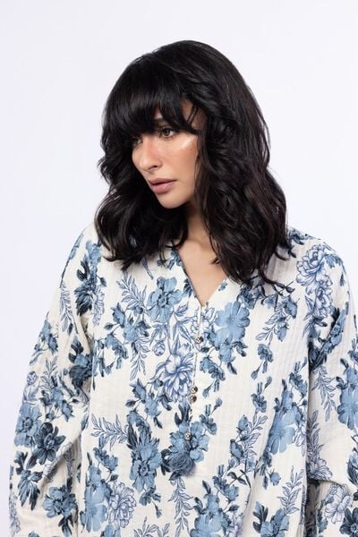 Printed | Double Layer Striped | Kurta | AED 140.00