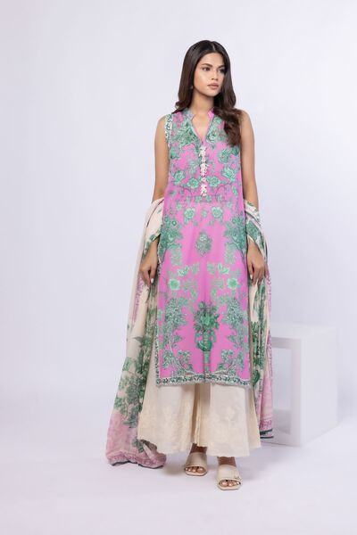 Printed | Swiss Voile | Kurta | AED 200.00