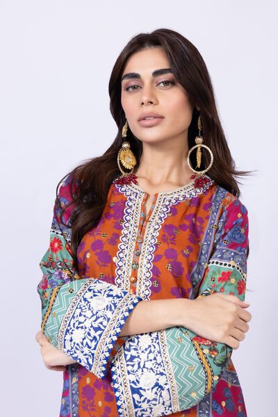 Embroidered | Viscose Oak Silk | Kurta | AED 96.00