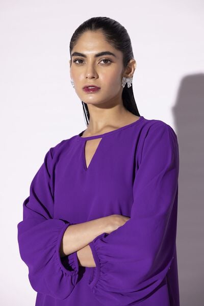 Dyed | Heavy Georgette | Blouse | AED 36.00