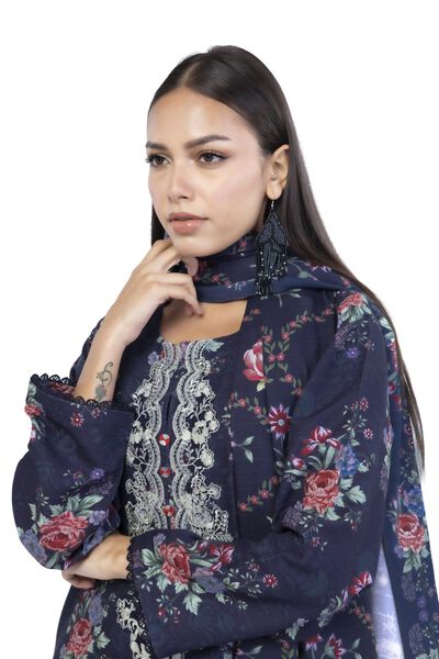 Embroidered | Blended Khaddar | Fabrics 3 Piece | AED 180.00