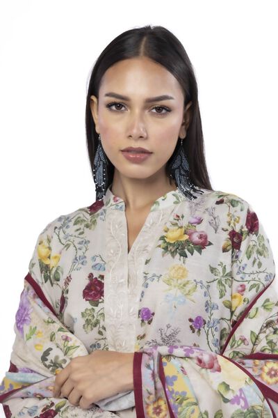 Embroidered | Blended Khaddar | Tailored 3 Piece | AED 120.00