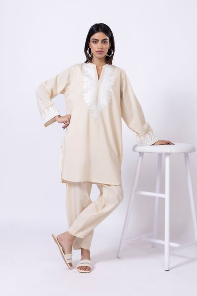 Embroidered | Cambric | Kurta | AED 120.00