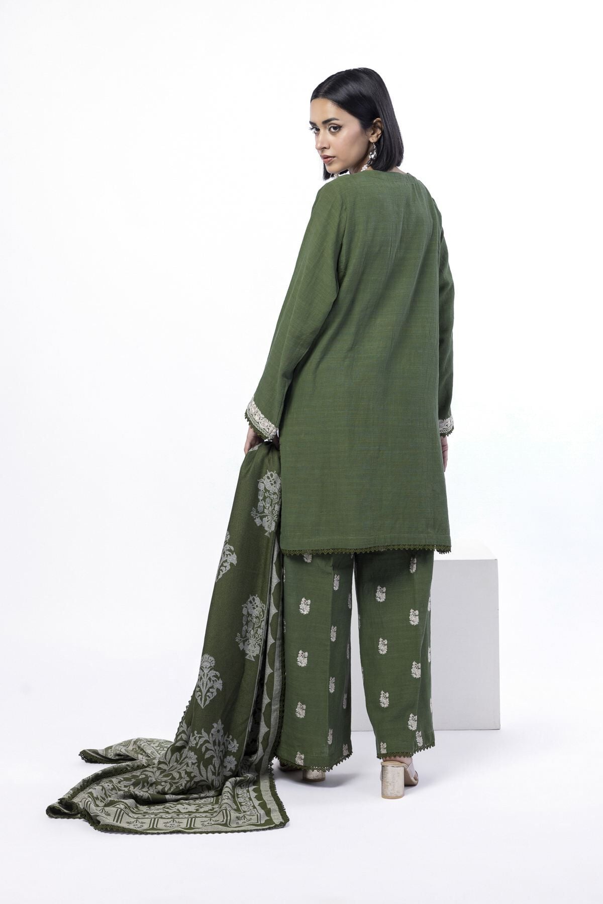 Buy Fabrics 3 Piece | 0.0 N/A | KD09B-VG_MULTI | Khaadi United