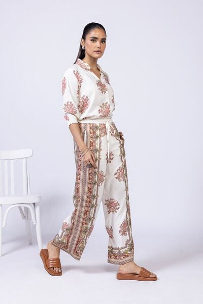 Printed | Viscose Crepe | Trousers | AED 24.00