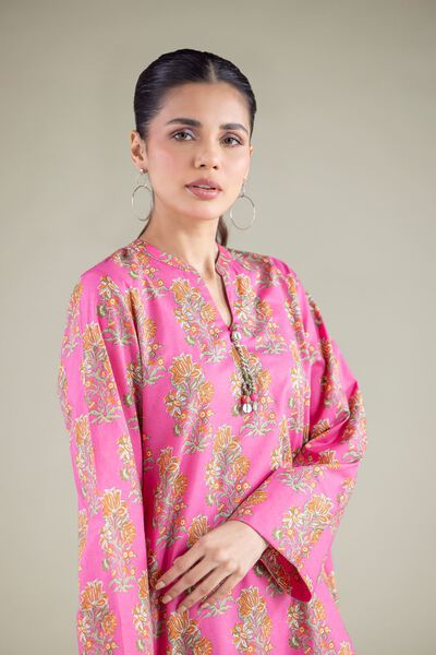 Printed | Cambric | Floral Short Kurta | AED 100.00